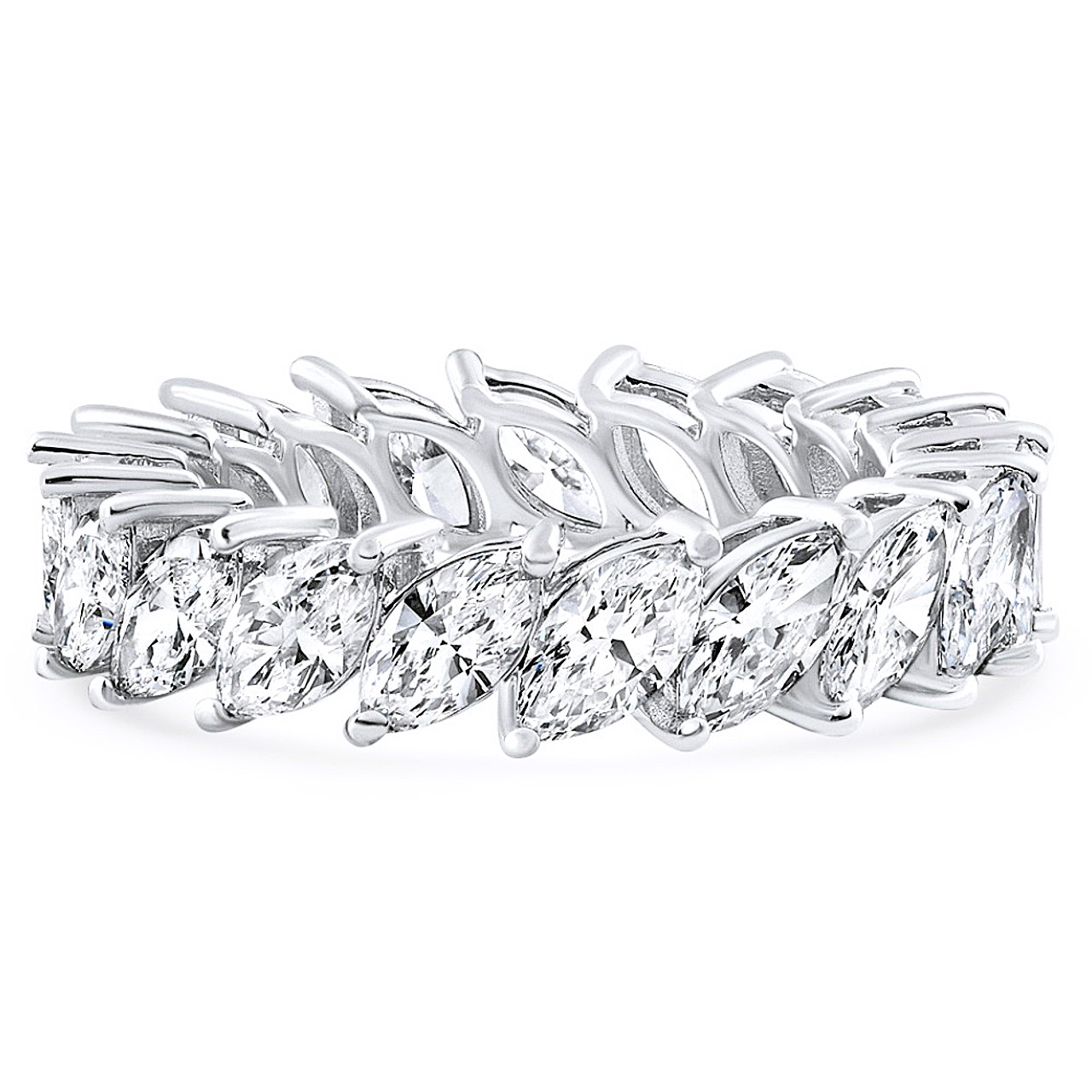 Marquise Diamond Eternity Band